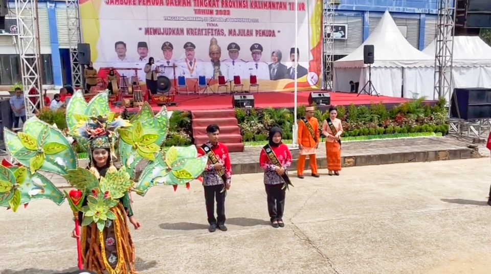 100 Peserta Ramaikan Jambore Pemuda Daerah Se Kaltim Expresi Co