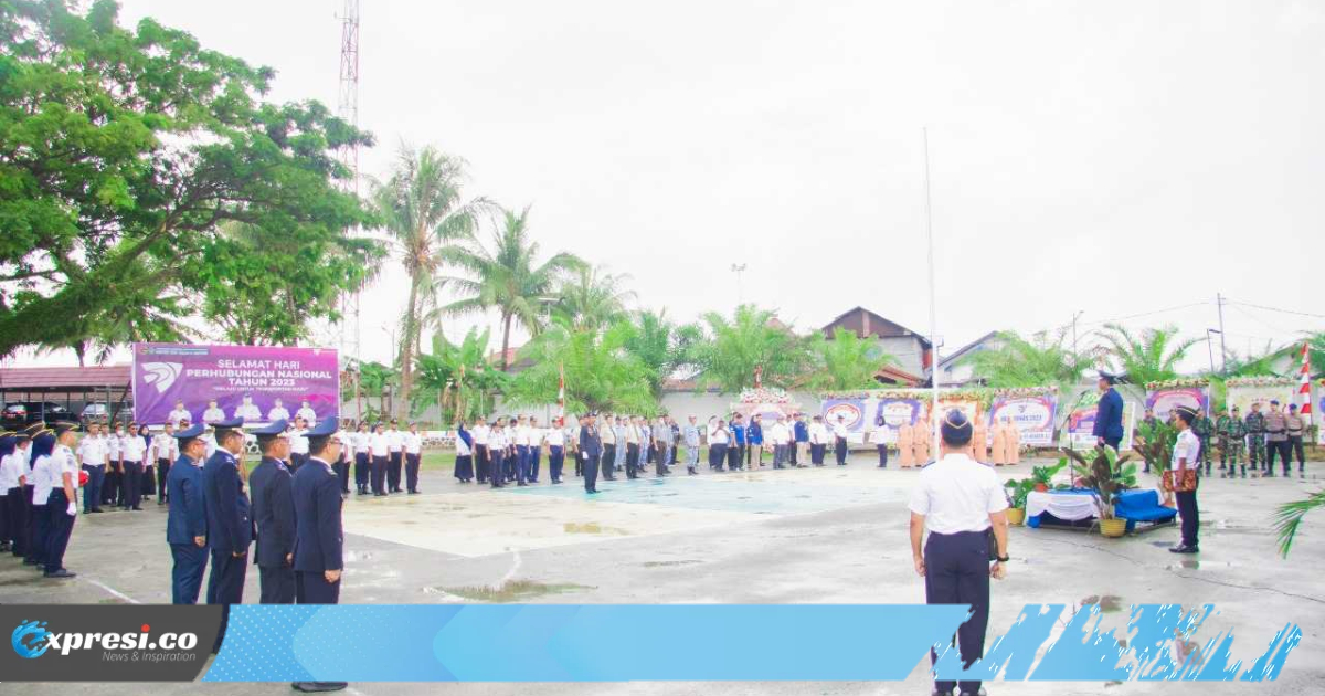 Pimpin Upacara Harhubnas Kepala Ksop Bontang Tekankan Kolaborasi