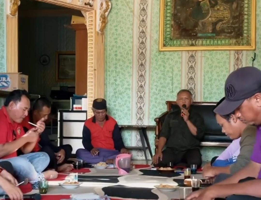 Wakil ketua DPRD Kaltim, Muhammad Samsun Silaturahim dengan Gapoktan Desa Rapak Lambur. (dok. pribadi)