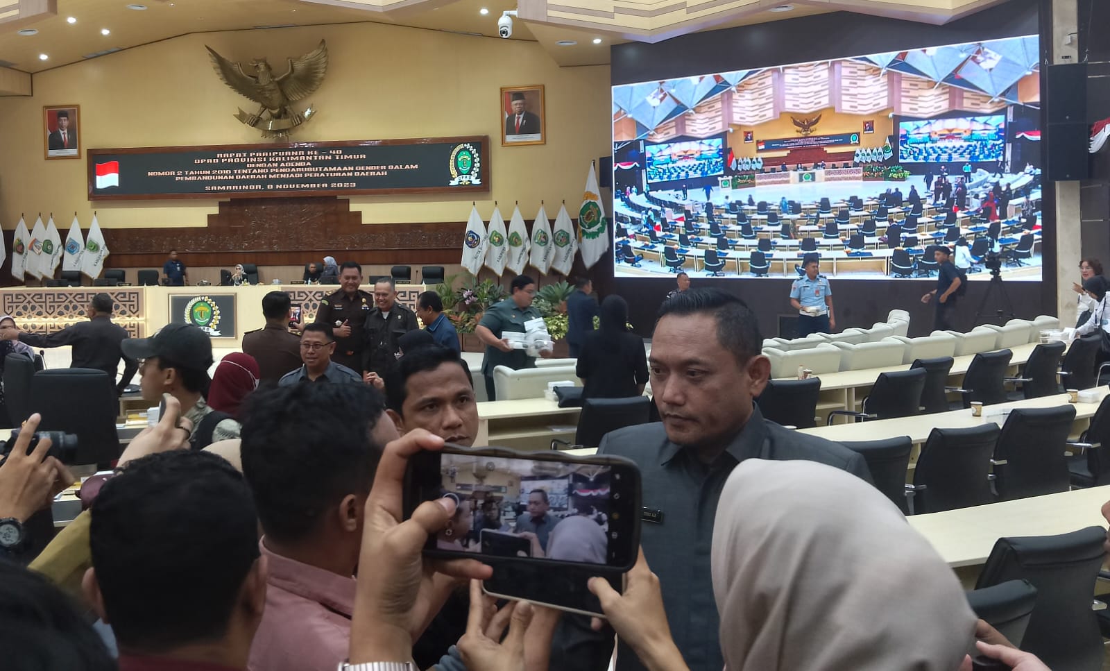 Wakil Ketua DPRD Kaltim, Seno Aji.