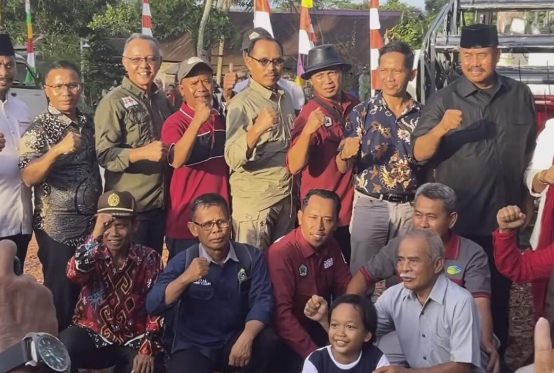 Muhammad Samsun saat menghadiri silaturahmi dengan Gapoktan Prima Karya. (muhammadsamsun).