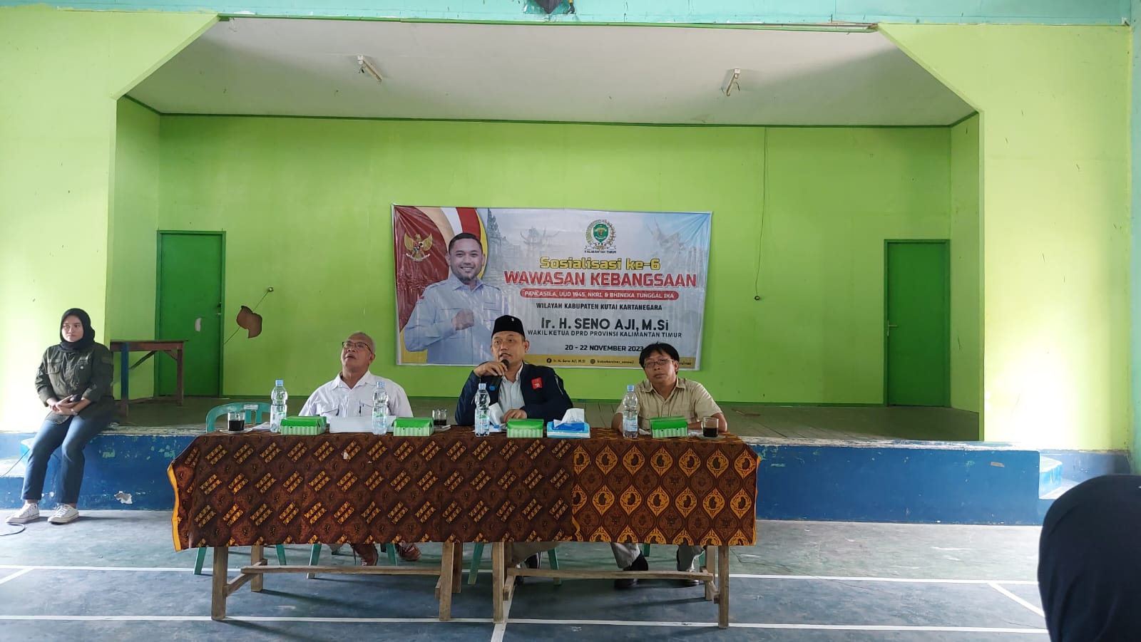 Wakil ketua DPRD Kaltim, Seno Aji. (Bayu Santoso).