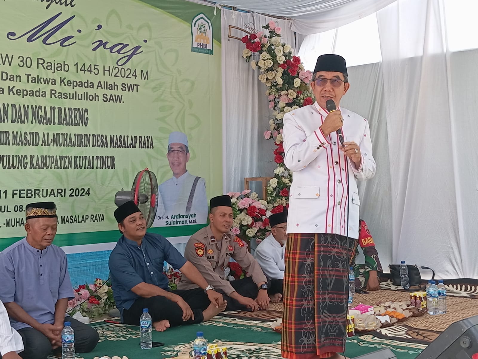 Isra Mikraj di Desa Masalap Raya 2
