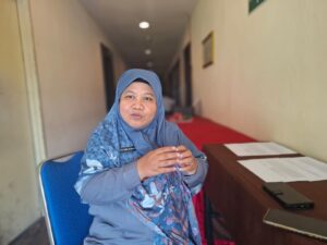 Penanggung jawab Program Posyandu Dinas Kesehatan, Dian Arie Susanti