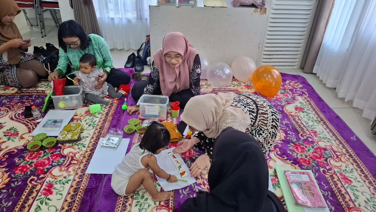 Pemeriksaan psikologi anak dalam lomba balita sehat se-Kota Bontang