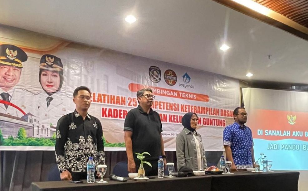 Hadiri Bimtek Kader Kesehatan Guntung, Basri Rase Tegaskan Komitmennya Tekan Stunting di Bontang