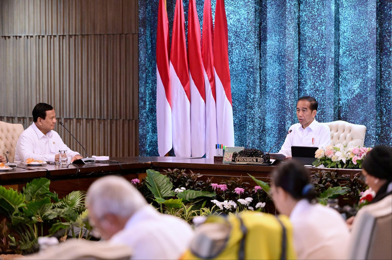 Presiden Jokowi Pimpin Sidang Kabinet Paripurna Perdana di Ibu Kota Nusantara