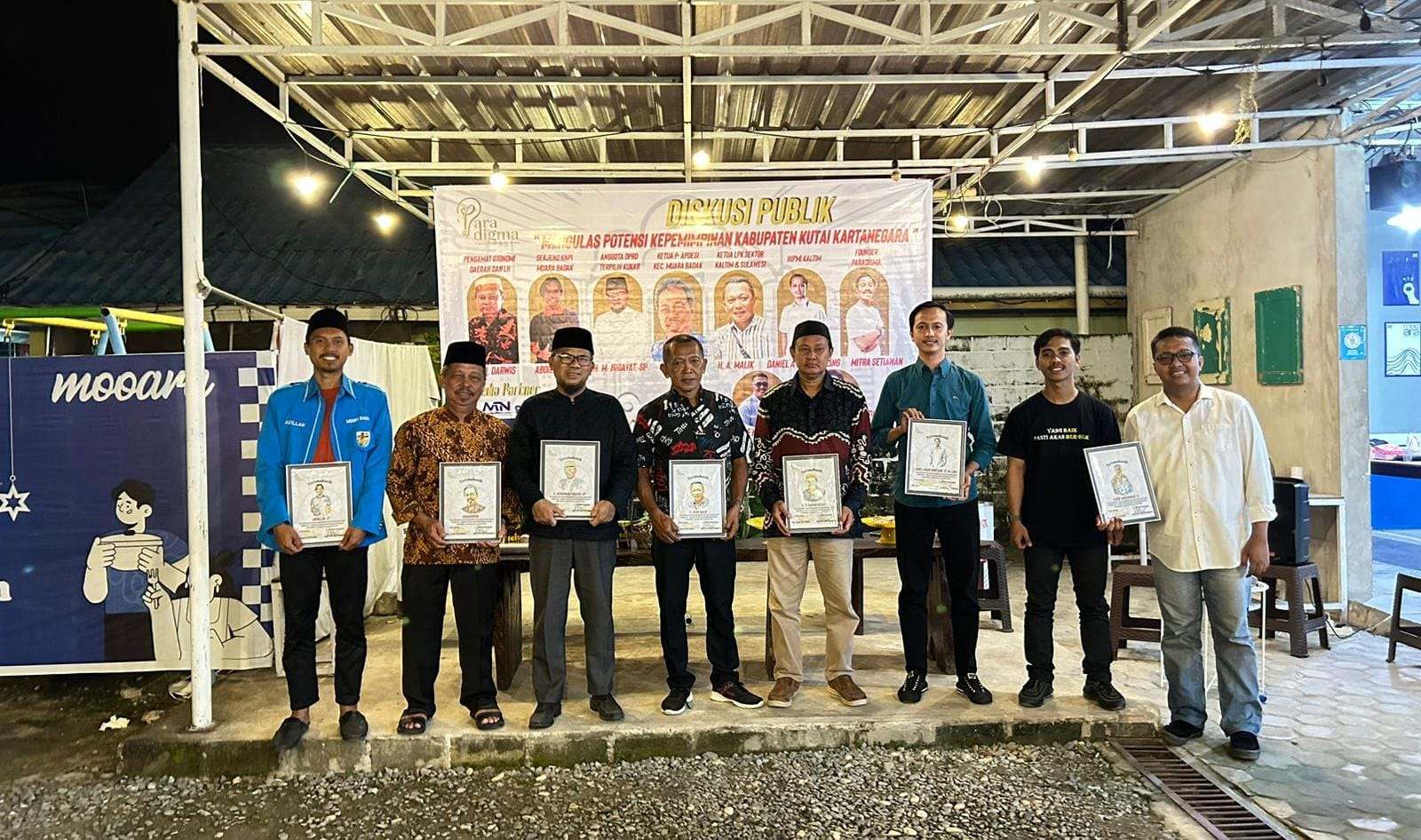 Paradigma Gelar Diskusi Publik, Harapkan Pemimpin Visioner untuk Membangun Kutai Kartanegara