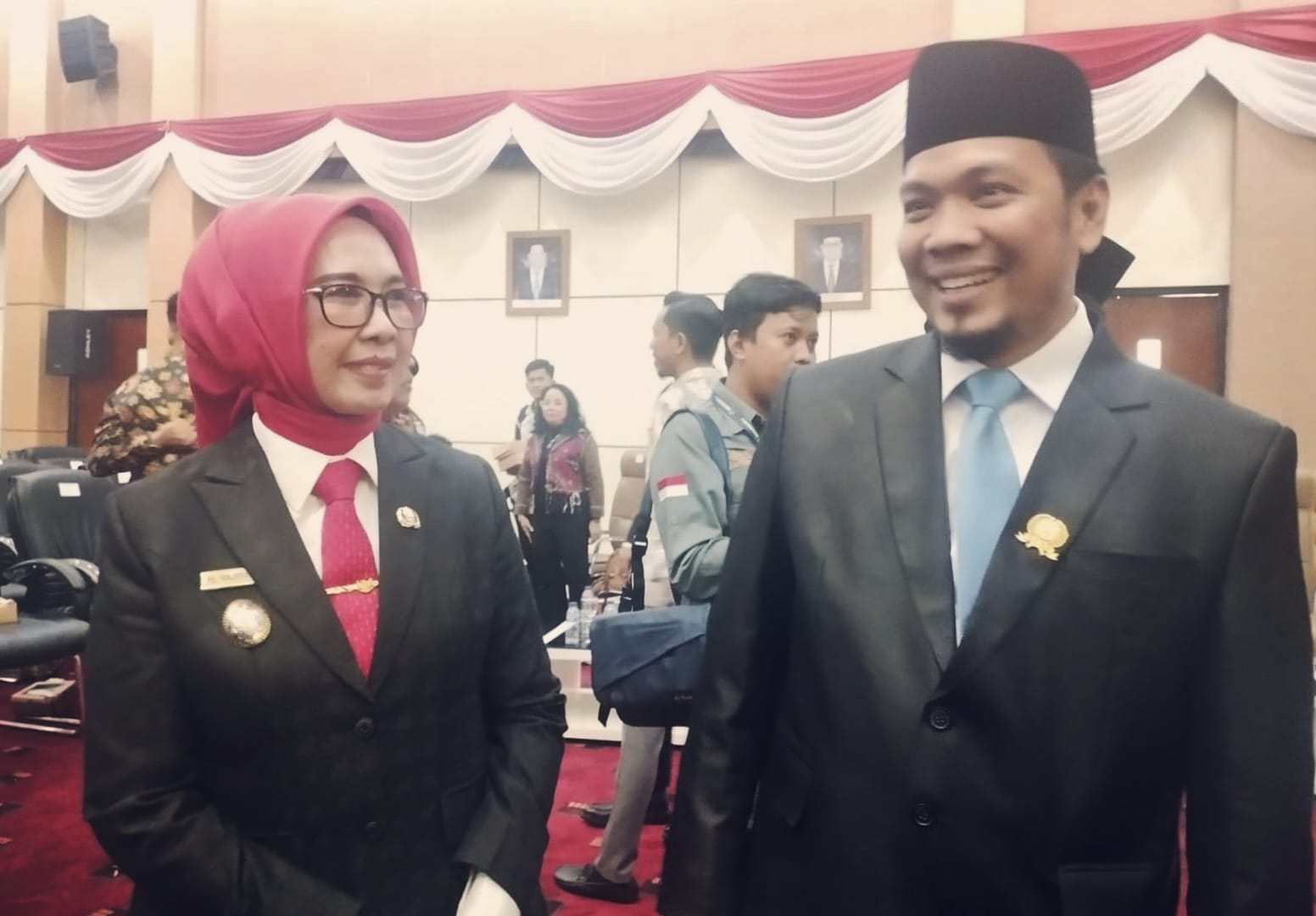 Pasangan bakal calon Walikota Bontang, Najirah dan Muhammad Aswar