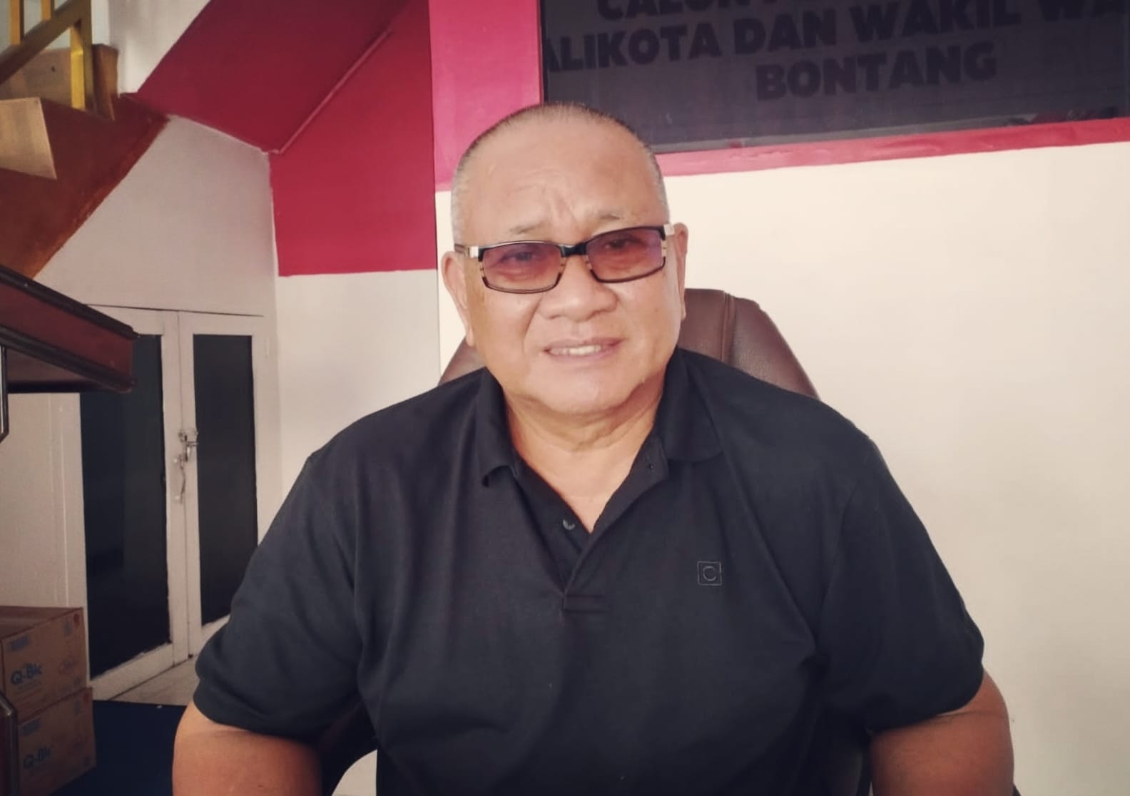 Udin Mulyono, Ketua Dewan Pakar Tim Pemenangan Basri-Dhihin. (YUB/Expresi.co)