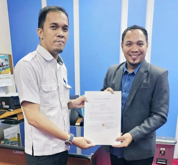 Muhammad Aswar resmi menyerahkan surat pengunduran dirinya sebagai anggota DPRD Bontang.