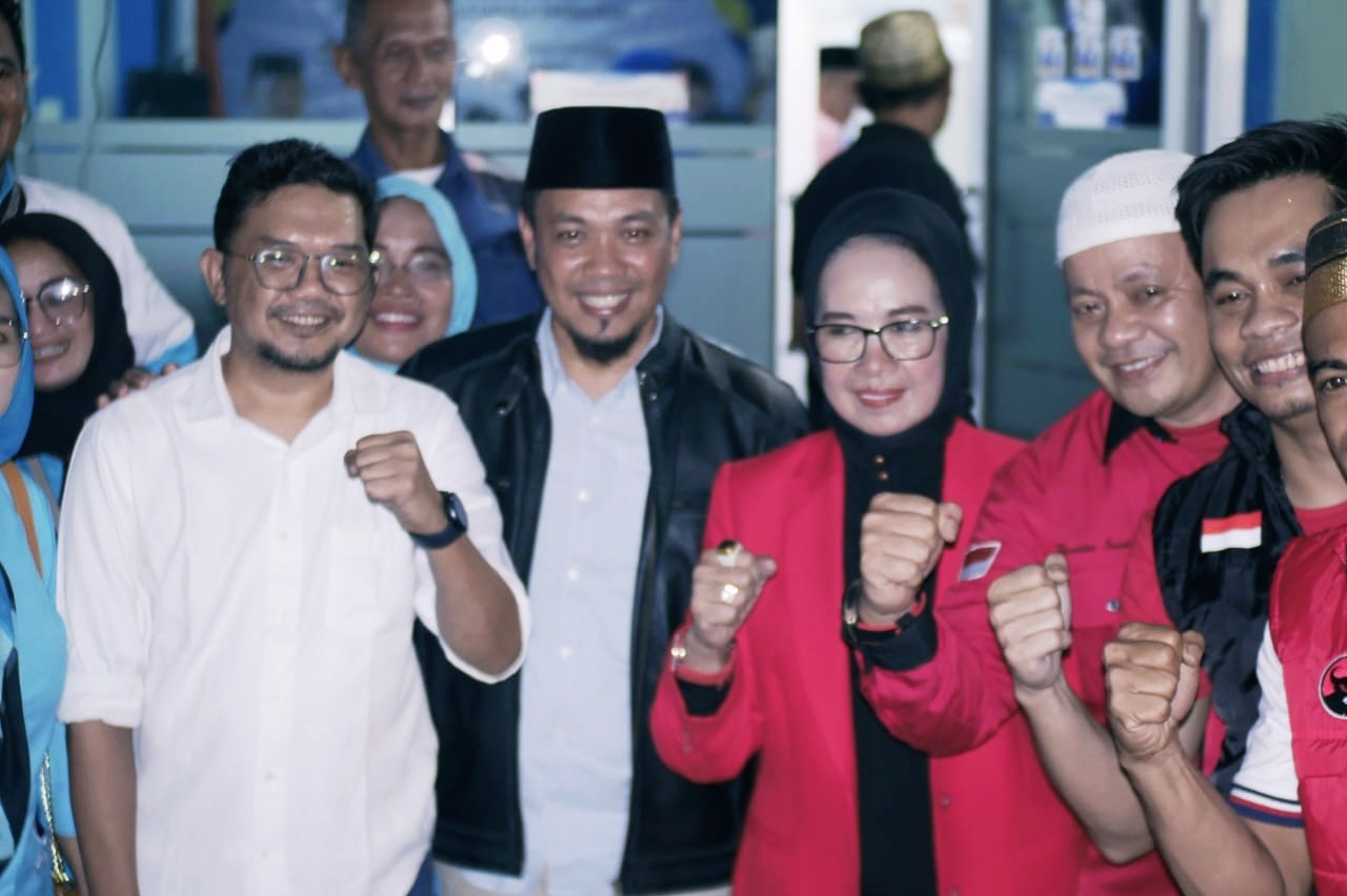 Deklarasi Najirah-Aswar Menunggu SK DPP PDI-Perjuangan