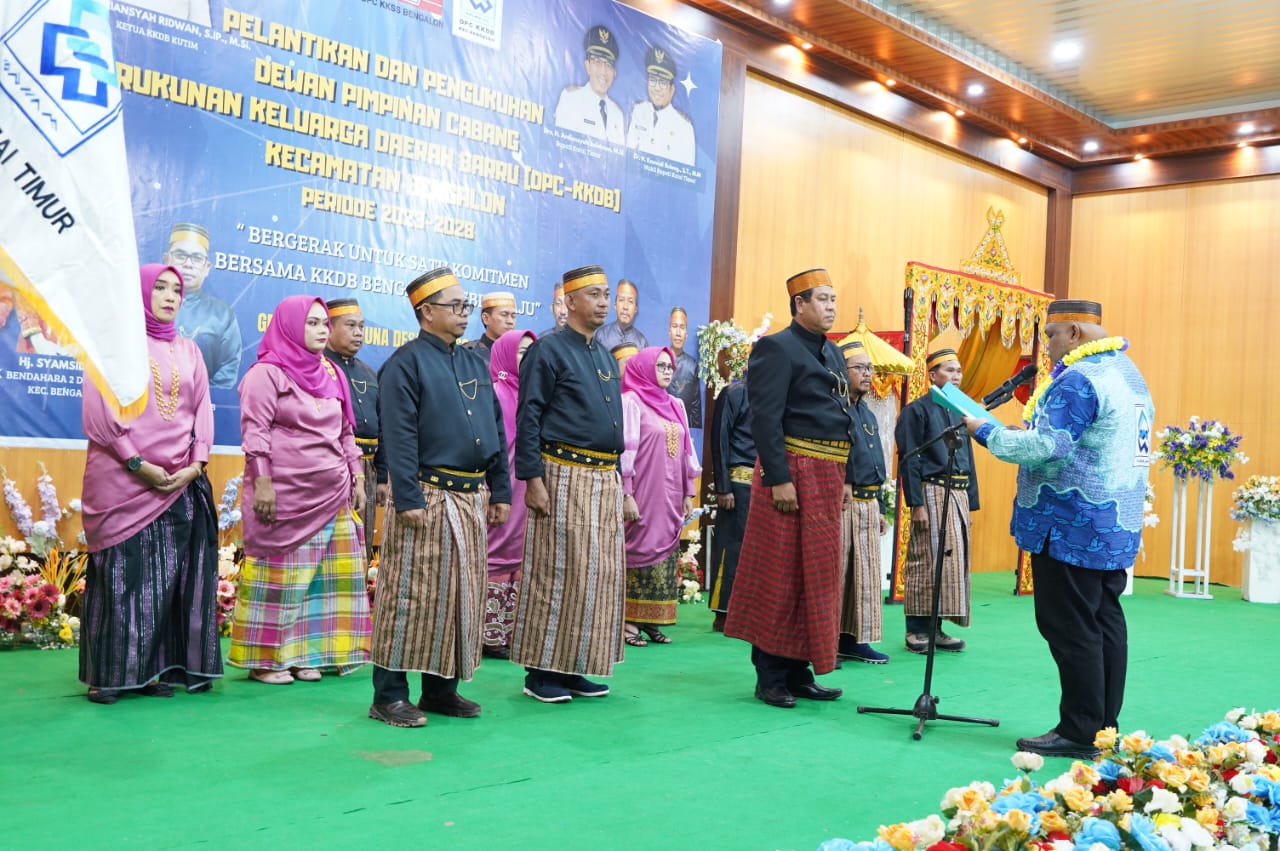 Pelantikan DPC KKDB Bengalon 1