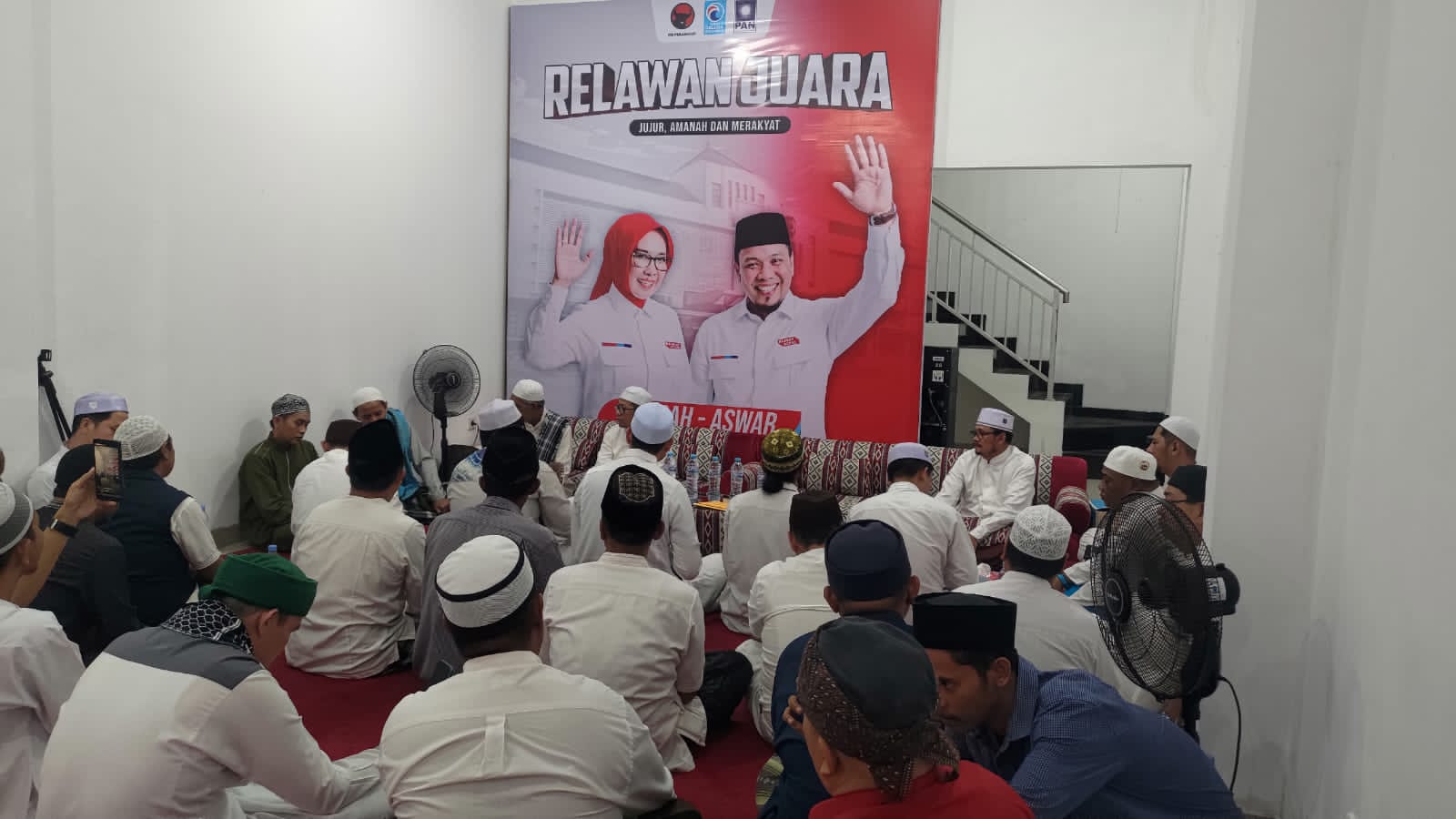Najirah dan Aswar Gelar Pengajian Bersama Habib Luthfi, Warga Bontang Antusias Sambut Pesan Spritual