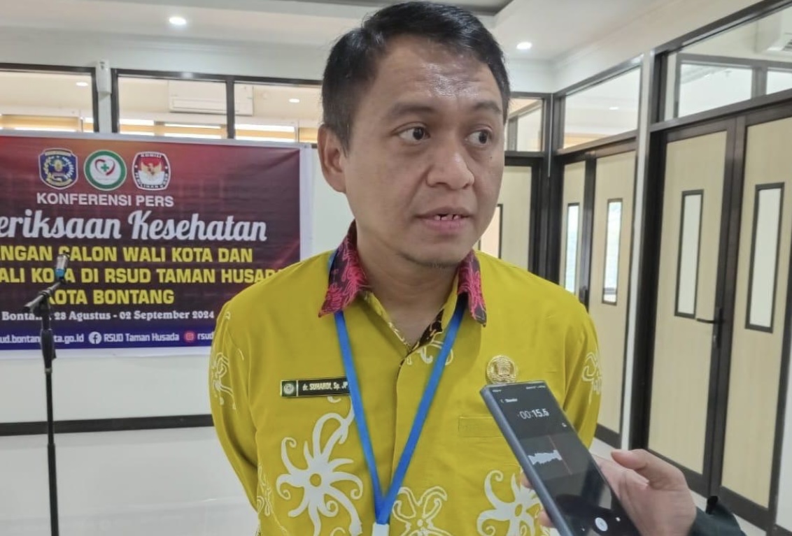 Direktur RSUD Taman Husada Bontang, dr. Suhardi (aset: expresi)