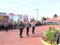 Polres Bontang Apel Operasi Lilin Mahakam 2024, Siap Amankan Natal dan Tahun Baru