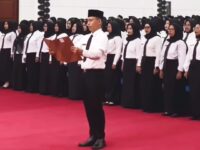214 PPPK Resmi Dilantik di Bontang, Wali Kota Ingatkan untuk Bekerja Amanah dan Profesional