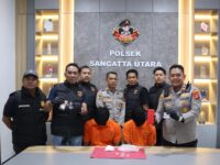 Polisi Bekuk Dua Pengedar Narkoba di Sekitar Danau Folder Ilham Kutai Timur