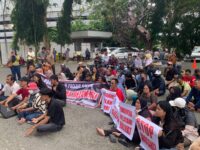 Pedagang Pasar Subuh Samarinda Aksi Tolak Rencana Relokasi