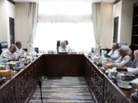 Sekretaris DPRD Kaltim, Norhayati Usman pimpin rapat internal di lingkungan Sekretariat DPRD Kaltim