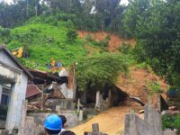Peristiwa Longsor di Kelurahan Lempake beberapa waktu lalu