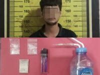 Satresnarkoba Polres Bontang Tangkap Pengedar Sabu, Barang Bukti 2,57 Gram Diamankan