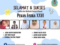 6 Siswa SDN 001 Bonsel Melaju ke Semifinal Olimpiade Sains Fisika se-Kaltim