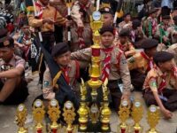 Regu Macan Putih SDN 006 Bontang Utara Sabet Juara Umum di BATAS