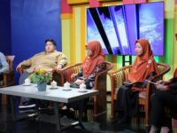 Wakil Ketua DPRD Kaltim, Ananda Emira Moeis, jadi narasumber pada dialog publika TVRI, Kamis, (8/5/2025).
