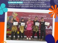 Empat Siswa SMPN 1 Bontang Sabet Juara di Ajang O2SN, Harumkan Nama Sekolah Lewat Pencak Silat