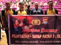 Polresta Mamuju Gelar Nonton Bareng Film Sayap-Sayap Patah 2: Olivia di Studio XXI Mall Matos