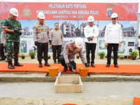 Dukung Kesejahteraan Personel, Kapolri Resmikan Pembangunan Aspol di Samarinda
