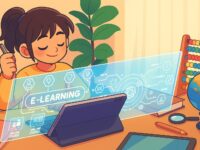 Pemanfaatan teknologi sebagai media belajar.