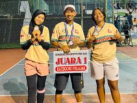Siswi SMPN 3 Bontang Raih Juara 1 Pickle Ball Open 2025 di Balikpapan