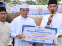 Presiden Prabowo Kurban Sapi Hampir Satu Ton di Samarinda, Warga Non-Muslim Juga Kebagian