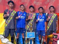 SMPN 2 Bontang Juara 1 Turnamen Minisoccer BSS-CUP U-16 se-Kaltim