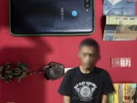 Polsek Anggana Ringkus Kurir Sabu di Sungai Meriam, Sembunyikan BB di Bungkus Rokok