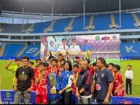 Klub Bintang Timur Balikpapan juarai Turnamen Soeratin U-13 dan U-15 Regional Balikpapan. (Foto: Ist)