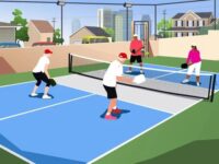 Ilustrasi Olahraga Pickleball (Foto: Ist)