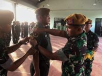 Danyon Arhanud 7/ABC Lepas Perwira Terbaik, Lettu Arh Suhendri Siap Emban Amanah Baru di Kodim Kutim