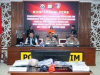 Polda Kaltim Ungkap Motif dan Barang Bukti Kasus Muara Komam Paser