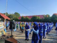 Sambut Hari Anak Nasional 2025, SMPN 5 Bontang Gelar Senam Ceria "Indonesia Hebat"