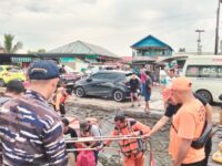 Kapal Wisata Beras Basah Bontang Terbakar, Satu Penumpang Luka Bakar
