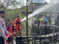 Kebakaran Hebat di Sebulu Kutai Kartanegara, Dua Rumah Ludes