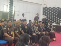 Agenda pelantikan pejabat eselon 2 baru di auditorium Kantor Wali Kota Bontang, Selasa 30 September 2025 (dok: bib/katakaltim)