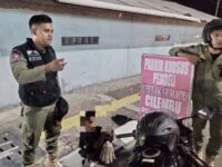Satpol PP Bontang amankan anak di bawah umur yang jualan saat jam wajib belajar (dok: labib/expresi)