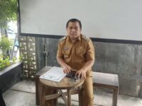 Wakil Wali Kota Bontang, Agus Haris saat Konferensi Pers di Bontang, Selasa, 7 Oktober 2025 (dok: Labib/expresi)