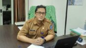 Kepala Bidang Perikanan Tangkap dan Budidaya, Dinas Perikanan Bontang, Fadli saat ditemui di kantornya, Selasa, 7 Oktober 2025 (dok: Labib/expresi)