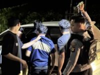 Tersangka pengedar narkoba diciduk di jalan poros Samarinda-Bontang (dok: Polresta Samarinda)