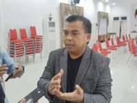 Wakil Wali Kota Bontang, Agus Haris seusai rapat pembentukan tim sepak bola Bontang di Pendopo Rujab, Senin, 20 Oktober (Dok:Expresi/Labib)